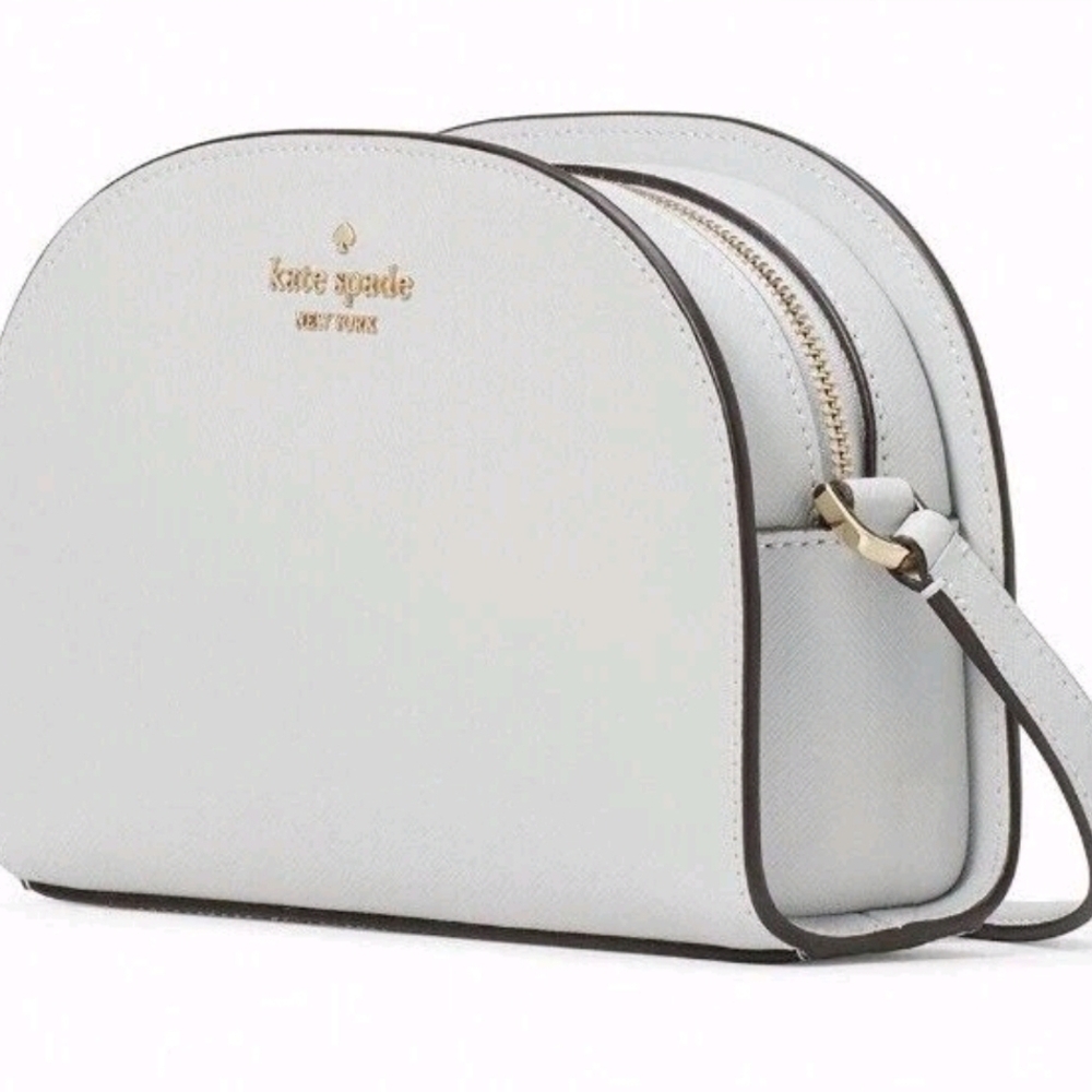 Kate Spade Light Gray Crossbody Bag - Picture 1 of 9